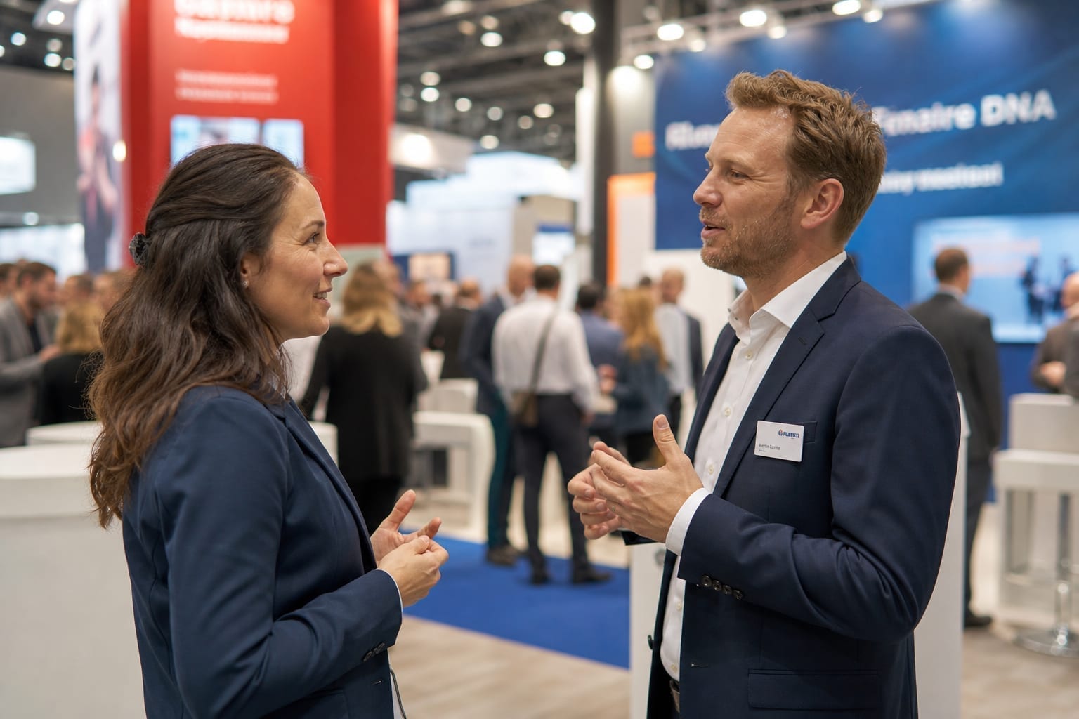 Networking und gute Stimmung – Messestand Aktion – Beat the Pro! Networking und gute Stimmung – Messestand Aktion – Beat the Pro!